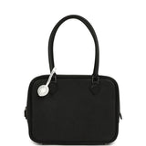 Hermes Mini Plume 21 Bag Black Chevre Palladium Hardware - Thumbnail View 4