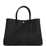 Hermes Garden Party 36 Black Negonda Palladium Hardware - Thumbnail View 1