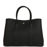 Hermes Garden Party 36 Black Negonda Palladium Hardware - Thumbnail View 4