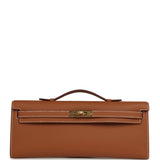 Hermes Kelly Cut Gold Swift Gold Hardware - Thumbnail View 1