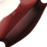 Hermes Hermesnap Wallet Rouge H Epsom Palladium Hardware - Thumbnail View 9