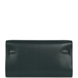 Hermes Kelly Wallet To Go Vert Cypress Chevre Chamkila Electrum Hardware - Thumbnail View 3