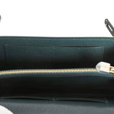 Hermes Kelly Wallet To Go Vert Cypress Chevre Chamkila Electrum Hardware - Thumbnail View 10