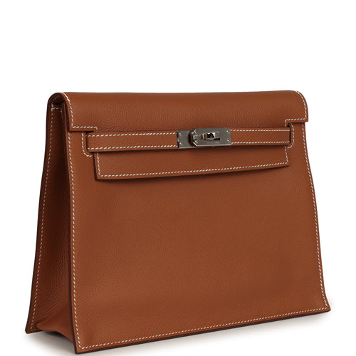 Hermes Kelly Danse Gold Swift Palladium Hardware