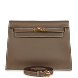 Hermes Kelly Danse Etoupe Evercolor Gold Hardware - Thumbnail View 1