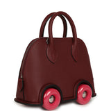 Hermes Bolide On Wheels 1923 Rouge H, Rose Extreme Epsom Palladium Hardware - Thumbnail View 2