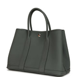 Hermes Garden Party 30 Vert Amande Negonda Palladium Hardware - Thumbnail View 5