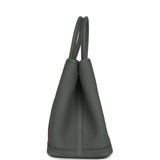 Hermes Garden Party 30 Vert Amande Negonda Palladium Hardware - Thumbnail View 3