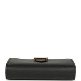 Hermes Bearn Mini Wallet Black Madame Gold Hardware - Thumbnail View 6