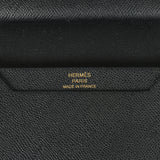 Hermes Bearn Mini Wallet Black Madame Gold Hardware - Thumbnail View 8