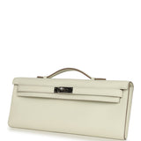 Pre-owned Hermes Kelly Cut Mushroom Swift Palladium Hardware - Thumbnail View 6