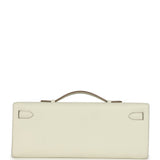 Pre-owned Hermes Kelly Cut Mushroom Swift Palladium Hardware - Thumbnail View 4
