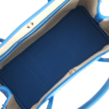 Hermes Garden Party 30 Bleu Hydra Negonda Palladium Hardware - Thumbnail View 8