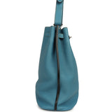 Pre-owned Hermes So Kelly 22 Blue Jean Togo Palladium Hardware - Thumbnail View 3