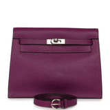 Pre-owned Hermes Kelly Danse Anemone Evercolor Palladium Hardware - Thumbnail View 1