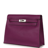 Pre-owned Hermes Kelly Danse Anemone Evercolor Palladium Hardware - Thumbnail View 5