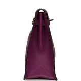 Pre-owned Hermes Kelly Danse Anemone Evercolor Palladium Hardware - Thumbnail View 3