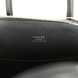 Hermes Mini 1923 "La Selle Imaginaire" Bolide Black Swift Palladium Hardware - Thumbnail View 9