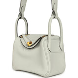 Hermes Mini Lindy II Gris Platine Clemence Gold Hardware - Thumbnail View 5