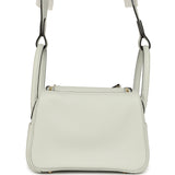 Hermes Mini Lindy II Gris Platine Clemence Gold Hardware - Thumbnail View 4