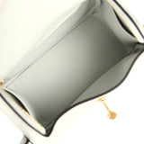 Hermes Mini Lindy II Gris Platine Clemence Gold Hardware - Thumbnail View 8