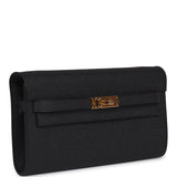 Hermes Kelly Wallet To Go Black Epsom Gold Hardware - Thumbnail View 2