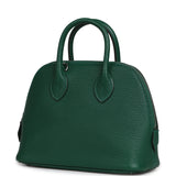 Hermes 1923 Bolide Mini Vert Vertigo Chevre Palladium Hardware - Thumbnail View 5