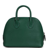 Hermes 1923 Bolide Mini Vert Vertigo Chevre Palladium Hardware - Thumbnail View 4