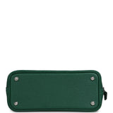 Hermes 1923 Bolide Mini Vert Vertigo Chevre Palladium Hardware - Thumbnail View 6
