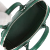 Hermes 1923 Bolide Mini Vert Vertigo Chevre Palladium Hardware - Thumbnail View 8