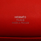 Pre-owned Hermes Kelly Pochette Capucine Swift Palladium Hardware - Thumbnail View 8