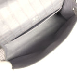 Pre-owned Hermes Kelly Pochette Gris Paris Matte Alligator Palladium Hardware - Thumbnail View 8
