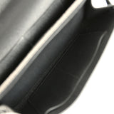 Pre-owned Hermes Kelly Wallet To Go Black Epsom Palladium Hardware - Thumbnail View 10