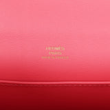 Pre-owned Hermes Kelly Pochette Rose Azalee Swift Gold Hardware - Thumbnail View 7