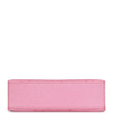 Hermes Kelly Pochette Bubblegum Ostrich Boreal Palladium Hardware - Thumbnail View 6