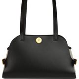 Hermes Tablier Sellier Black Vache Hunter, Swift, Ecru-Black Toile H Gold Hardware - Thumbnail View 4