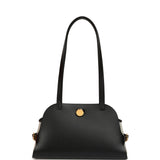 Hermes Tablier Sellier Black Vache Hunter, Swift, Ecru-Black Toile H Gold Hardware - Thumbnail View 7