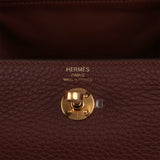 Hermes Mini Lindy II Terre Clemence Gold Hardware - Thumbnail View 8