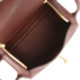 Hermes Mini Lindy II Terre Clemence Gold Hardware - Thumbnail View 9