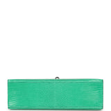 Hermes Kelly Pochette Menthe Varanus Niloticus Lizard Palladium Hardware - Thumbnail View 6