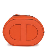 Hermes In-The-Loop 18 Tangerine Clemence, Swift Palladium Hardware - Thumbnail View 6