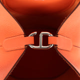Hermes In-The-Loop 18 Tangerine Clemence, Swift Palladium Hardware - Thumbnail View 7