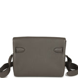Hermes Kelly Messenger PM Etain Togo Palladium Hardware - Thumbnail View 4