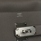 Hermes Kelly Messenger PM Etain Togo Palladium Hardware - Thumbnail View 8