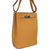 Pre-owned Hermes So Kelly 22 Natural Sable Togo Palladium Hardware - Thumbnail View 2