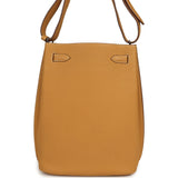 Pre-owned Hermes So Kelly 22 Natural Sable Togo Palladium Hardware - Thumbnail View 4