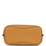 Pre-owned Hermes So Kelly 22 Natural Sable Togo Palladium Hardware - Thumbnail View 7