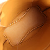 Pre-owned Hermes So Kelly 22 Natural Sable Togo Palladium Hardware - Thumbnail View 10