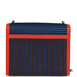 Hermes Mini Verrou 17 Capucine, Bleu Electric, Bleu Saphir Swift Palladium Hardware - Thumbnail View 4