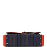 Hermes Mini Verrou 17 Capucine, Bleu Electric, Bleu Saphir Swift Palladium Hardware - Thumbnail View 6
